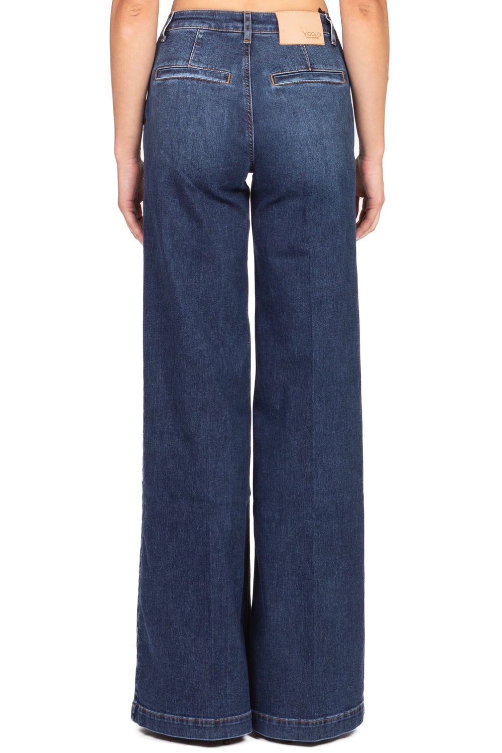 Vicolo - Jeans ELENA palazzo tasca filo Art. DF5190