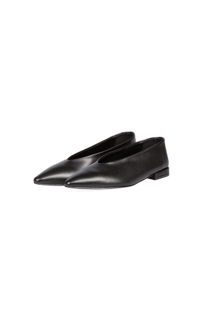 Ovye - Ballerina in pelle a punta