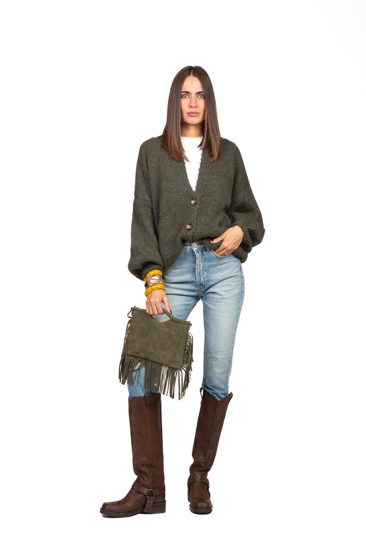 Have One - Cardigan over manica palloncino Art. JIT-P020