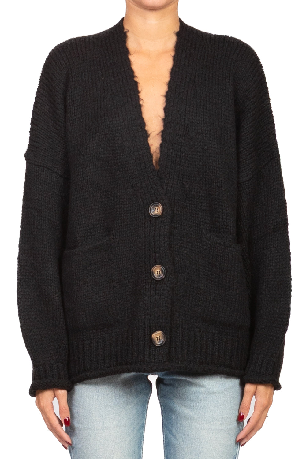 Vicolo - Cardigan over manica palloncino Art. 33053F