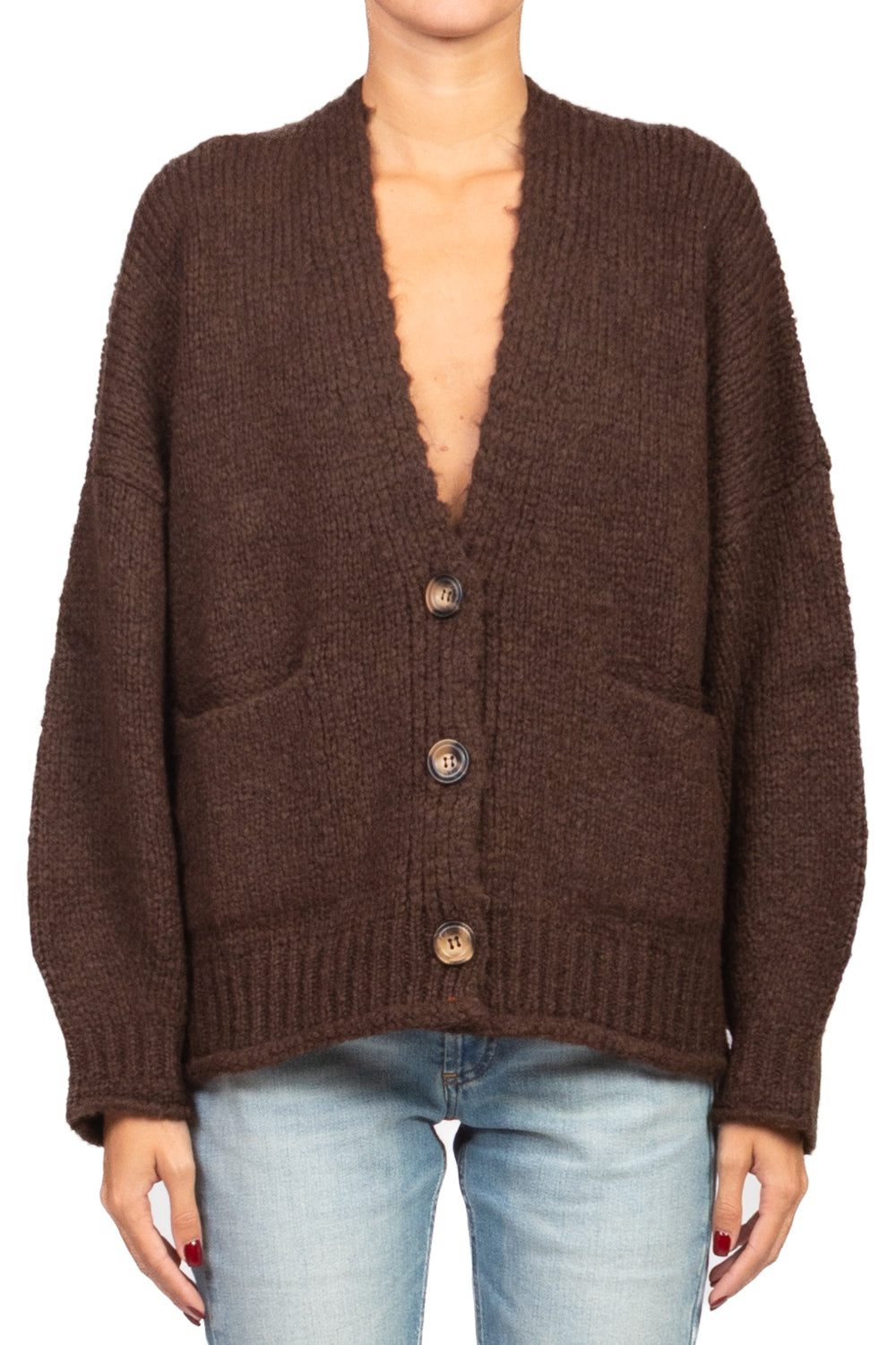 Vicolo - Cardigan over manica palloncino Art. 33053F