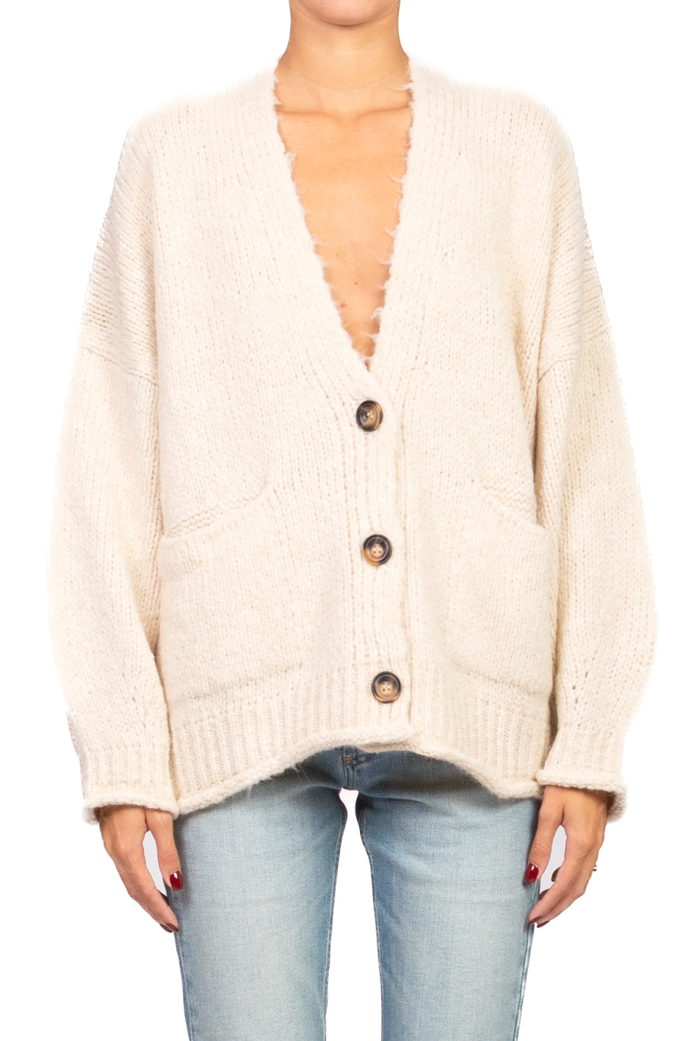 Vicolo - Cardigan over manica palloncino Art. 33053F