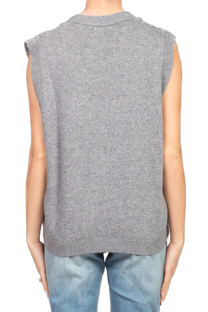 Vicolo - Gilet scollo v con bottoni Art. 77277F