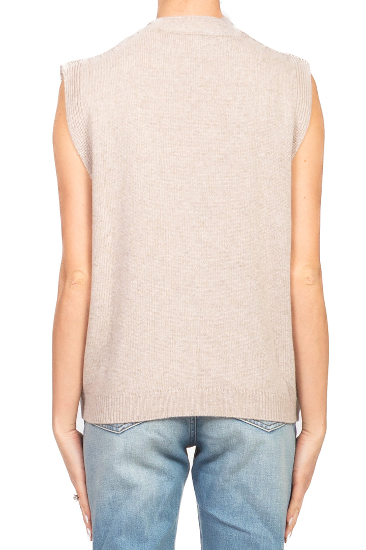 Vicolo - Gilet scollo v con bottoni Art. 77277F