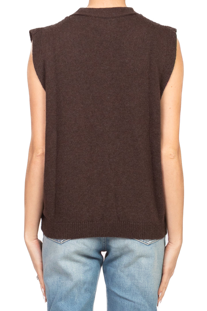 Vicolo - Gilet scollo v con bottoni Art. 77277F