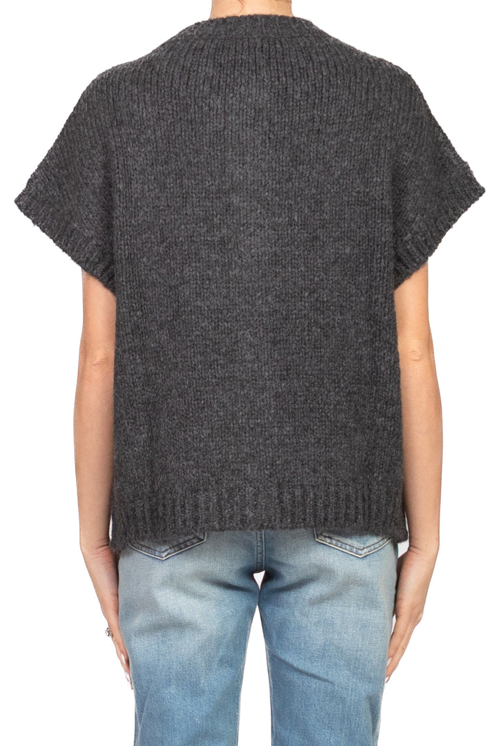 Vicolo - Gilet girocollo con bottoni Art. 33054F