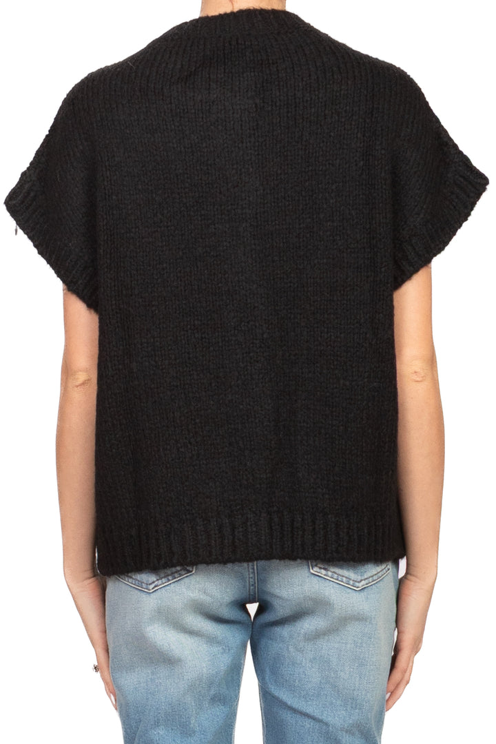 Vicolo - Gilet girocollo con bottoni Art. 33054F