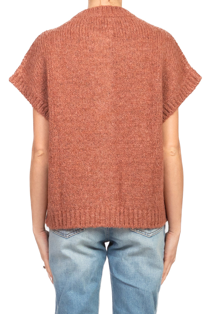 Vicolo - Gilet girocollo con bottoni Art. 33054F