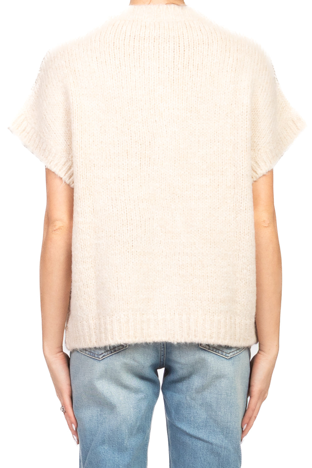 Vicolo - Gilet girocollo con bottoni Art. 33054F