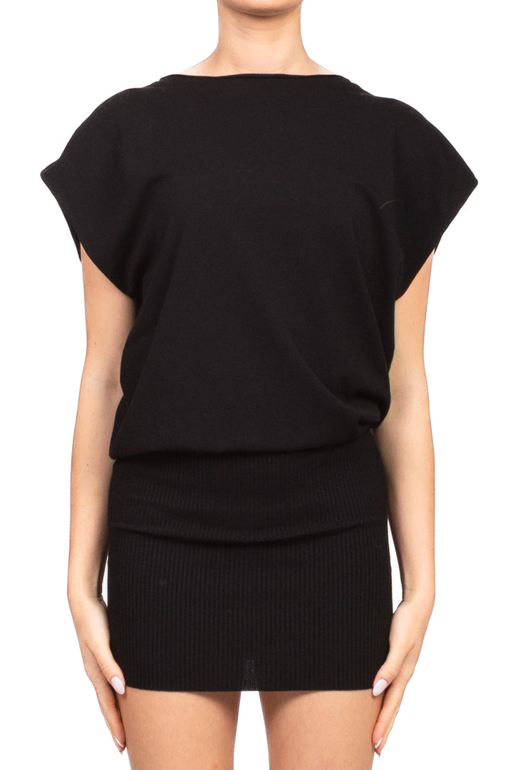 Vicolo - Abito in maglia smanicato Art. 22182F