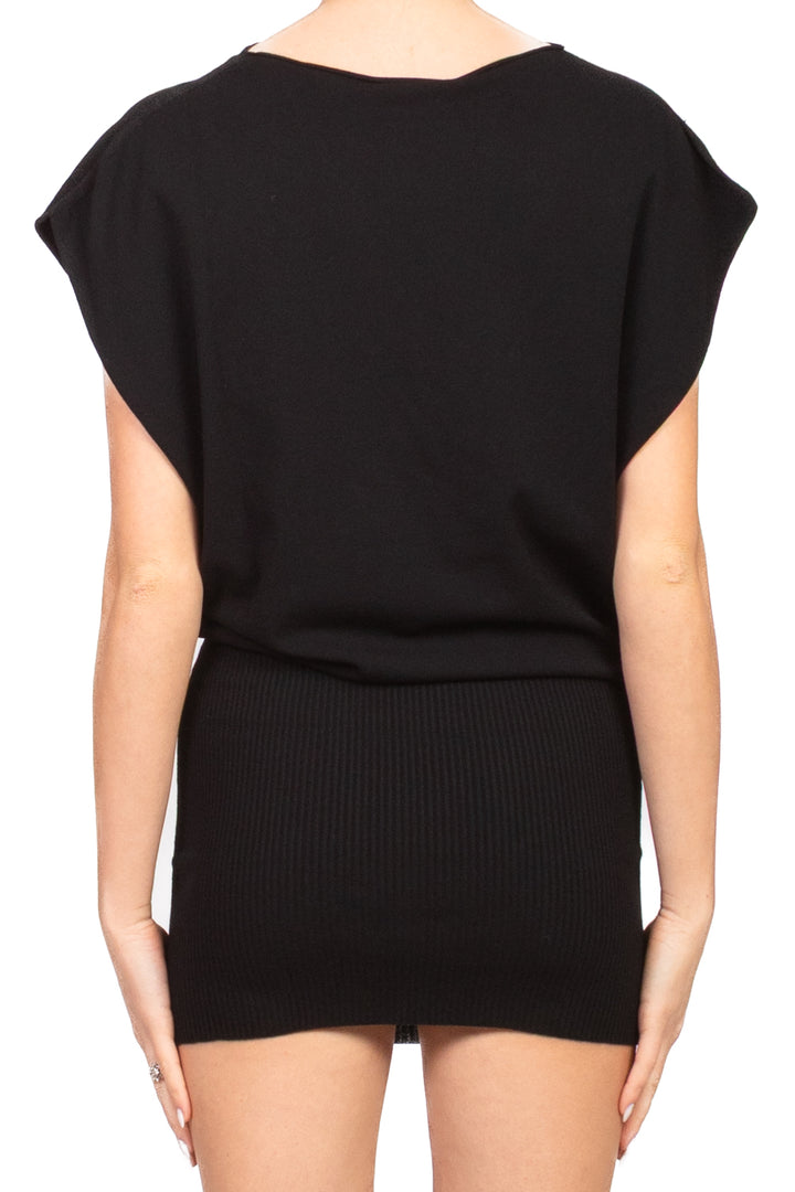 Vicolo - Abito in maglia smanicato Art. 22182F