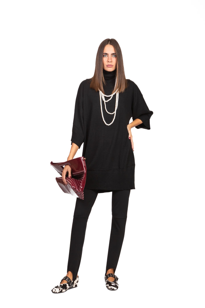 Vicolo - Maglia lunga a lupetto Art. 22082F