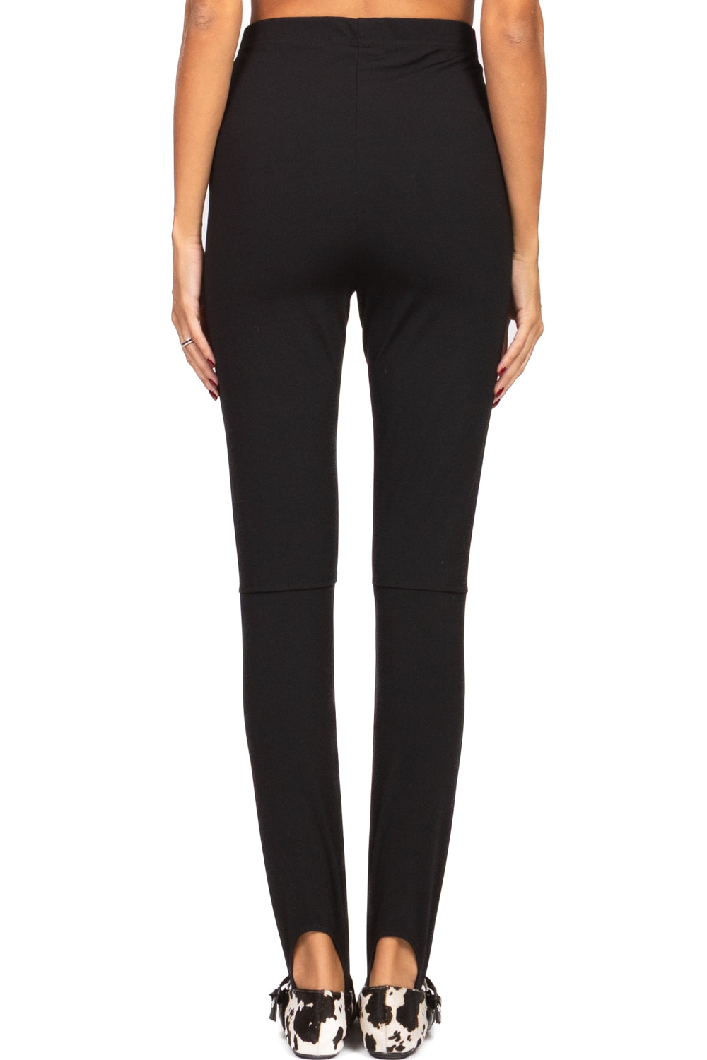 Tensione In - Leggings in punto milano con ghetta Art. 26P1201