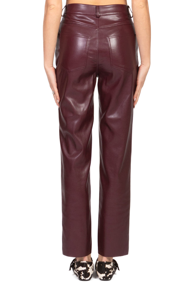 Tensione In - Pantalone ecopelle crop Art. 225092