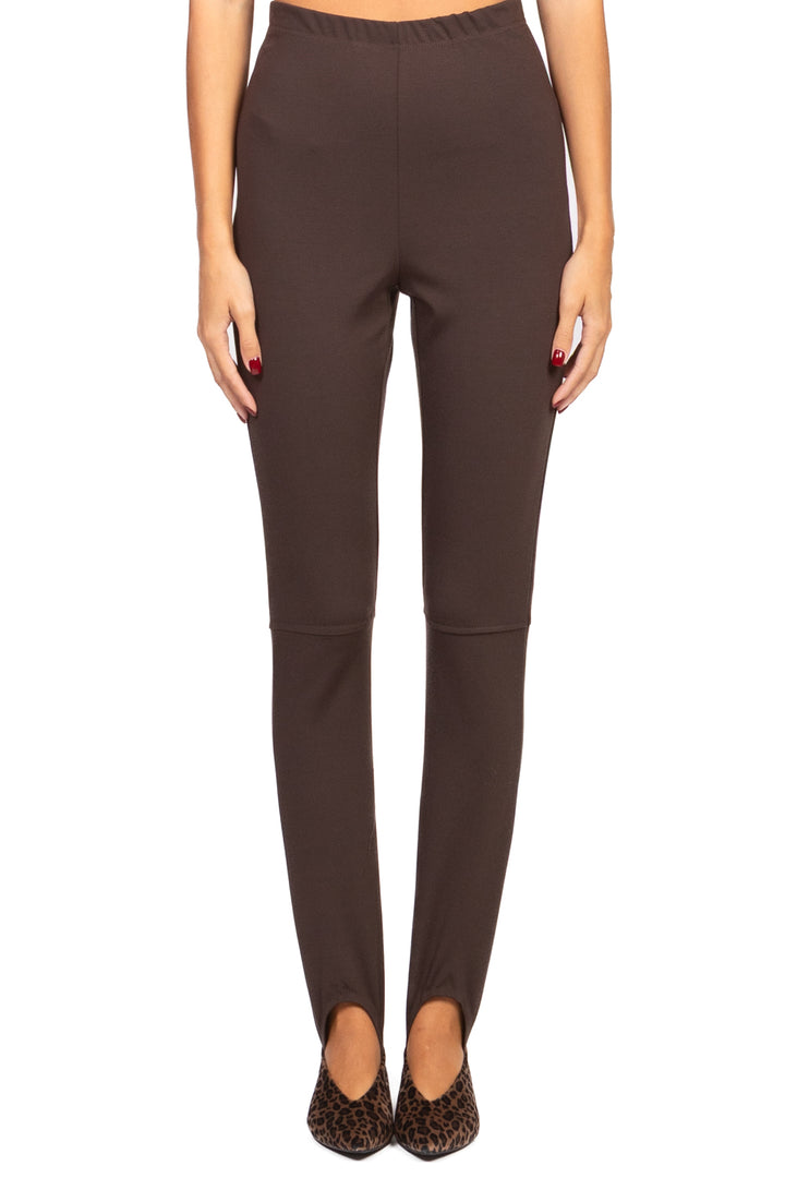 Tensione In - Leggings in punto milano con ghetta Art. 26P1201