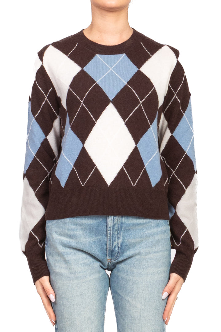Tensione In - Maglia girocollo con rombi Art. WL1056