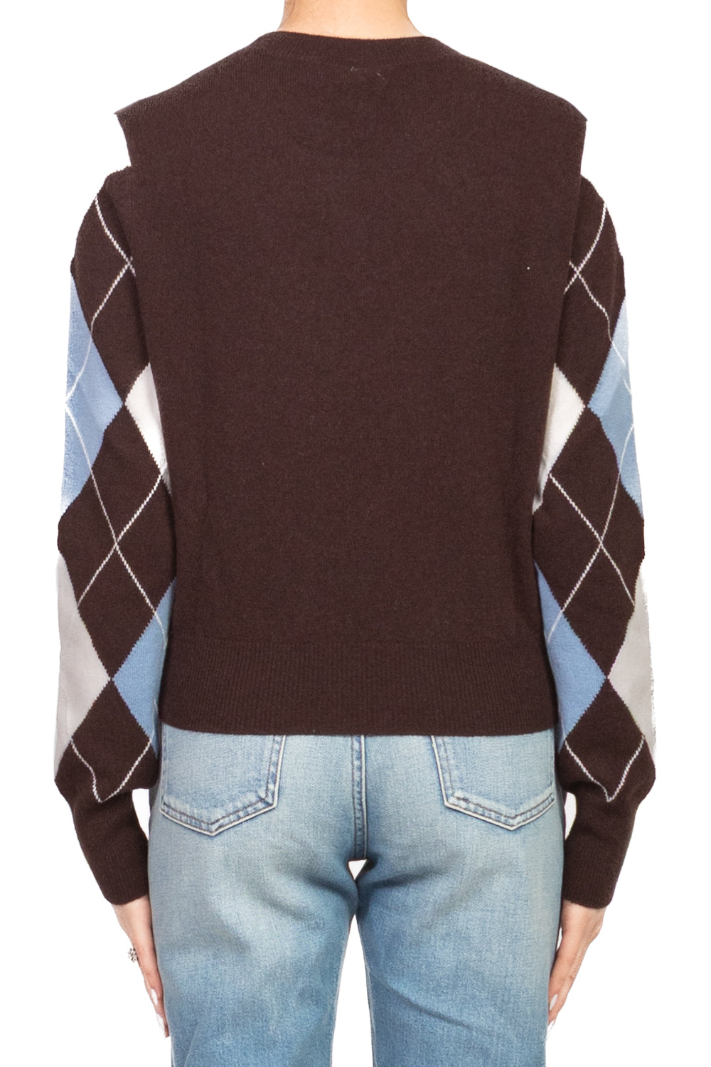 Tensione In - Maglia girocollo con rombi Art. WL1056