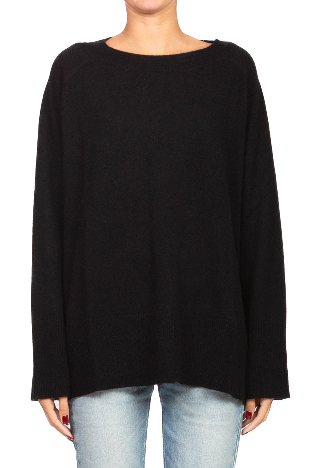 Tensione In - Maglia girocollo con spacchetti Art. WL157AI25