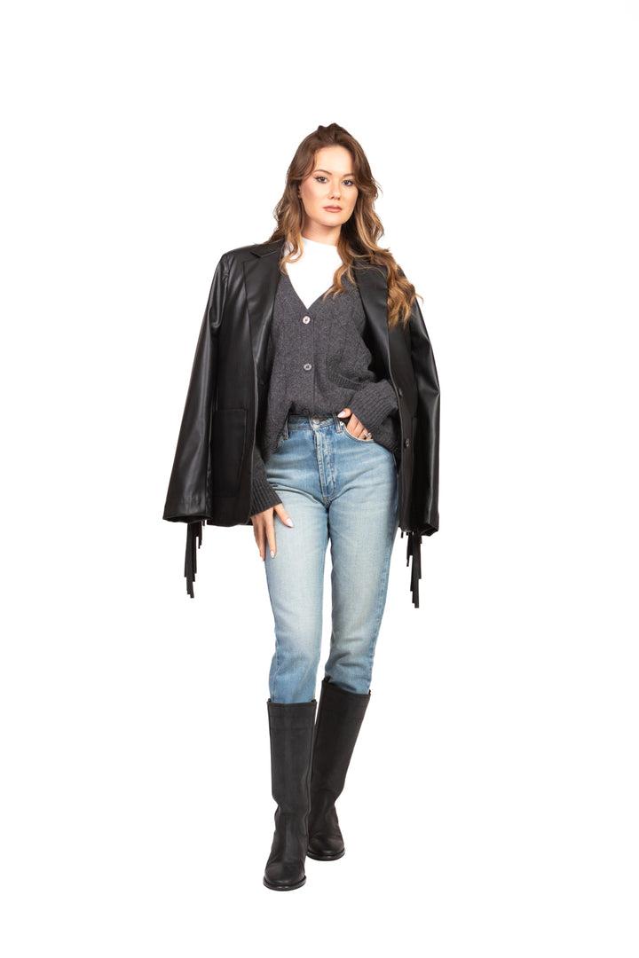 Tensione In - Cardigan con trecce Art. WL767AI25