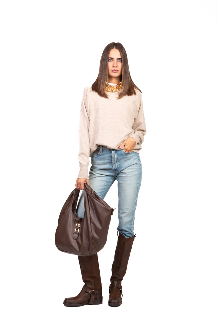 Tensione in - Maglia girocollo alto Art. WL533AI25