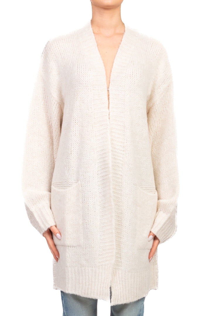 Dixie - Cardigan aperto con scollo pizzo Art. M566Y225