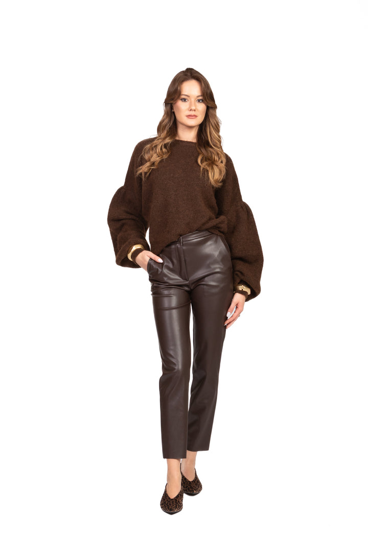 Vicolo - Maglia mohair manica palloncino Art. 77245F
