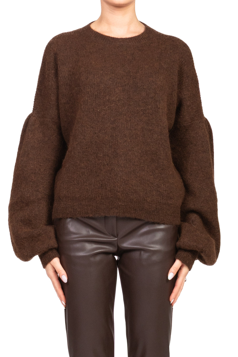 Vicolo - Maglia mohair manica palloncino Art. 77245F