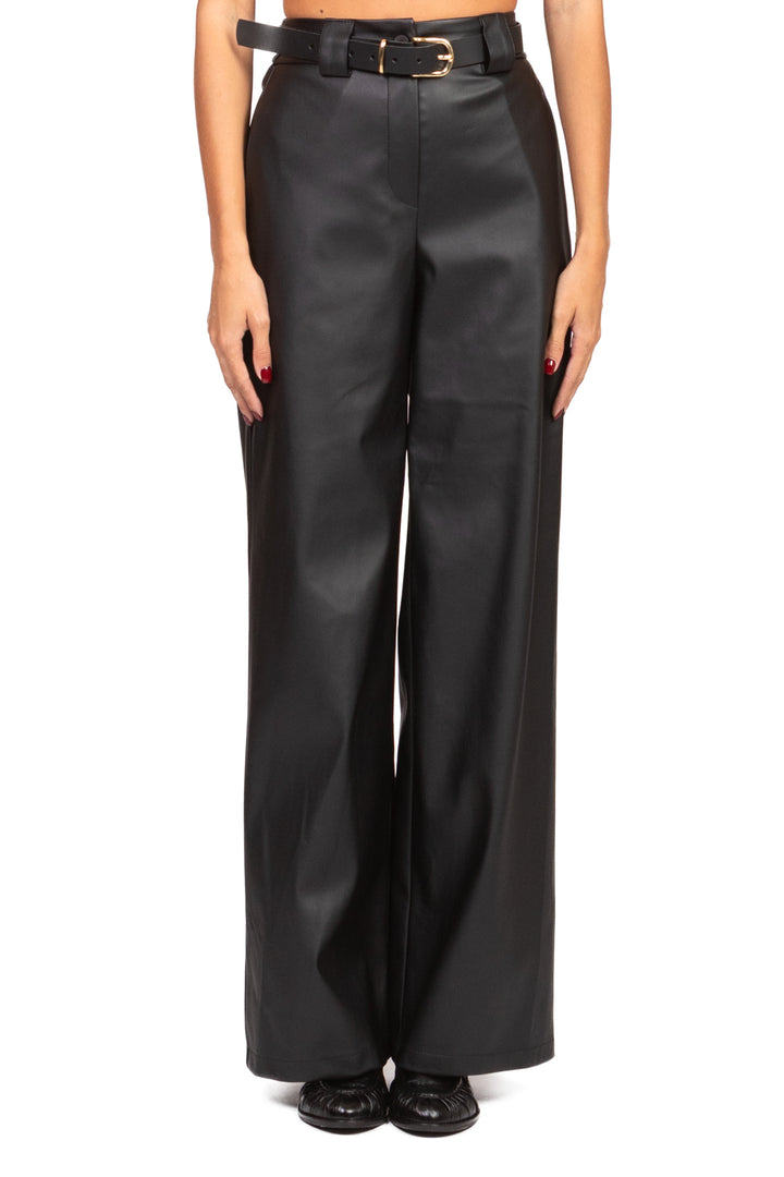 Tensione In - Pantalone ecopelle gamba dritta Art. 26P1054