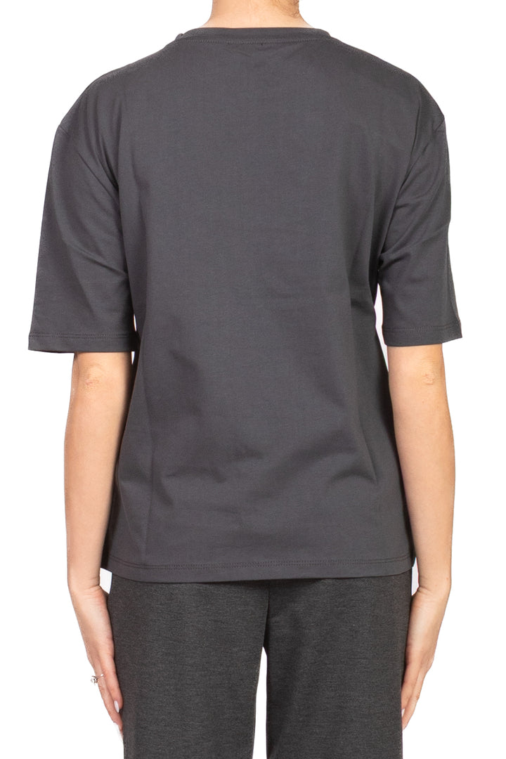 Dixie - T-Shirt "Rock&Roll" con strass Art. T262Y077