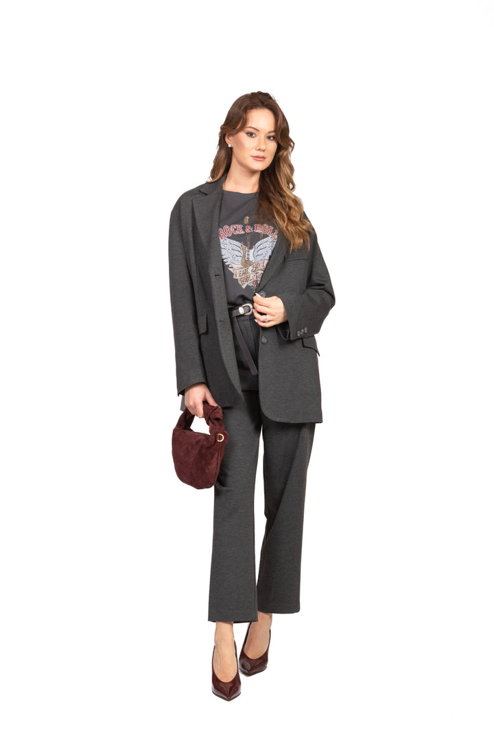 Dixie - T-Shirt "Rock&Roll" con strass Art. T262Y077