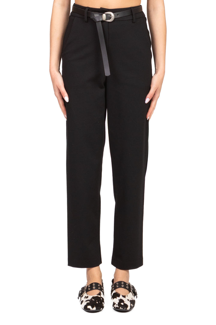 Tensione In - Pantalone carrot in punto milano Art. 26P1202