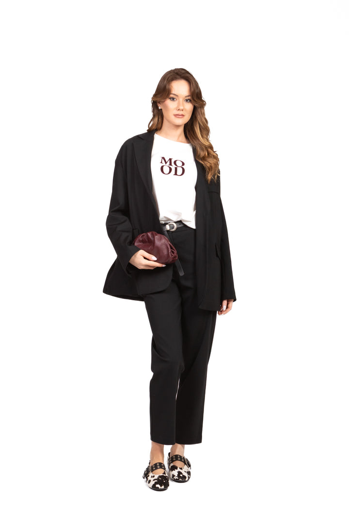 Tensione In - Pantalone carrot in punto milano Art. 26P1202