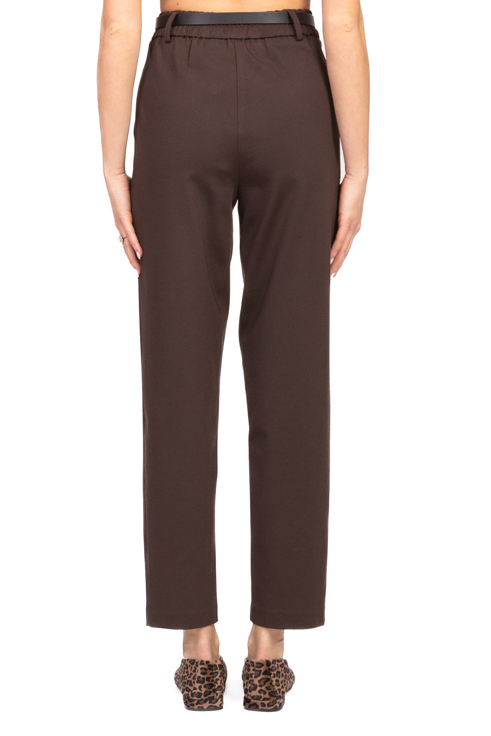 Tensione In - Pantalone carrot in punto milano Art. 26P1202