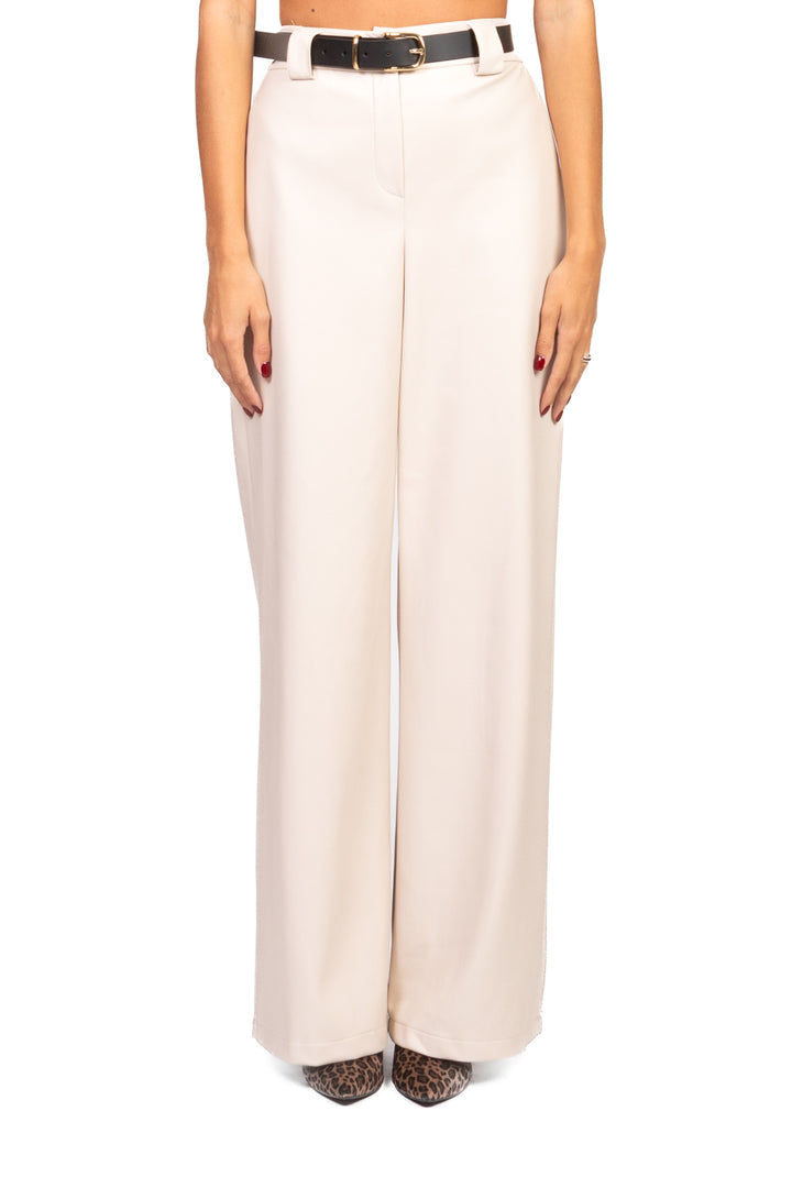 Tensione In - Pantalone ecopelle gamba dritta Art. 26P1054