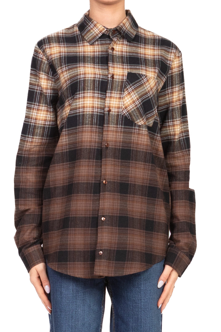 Dixie - Camicia check sfumata Art. C881Y087