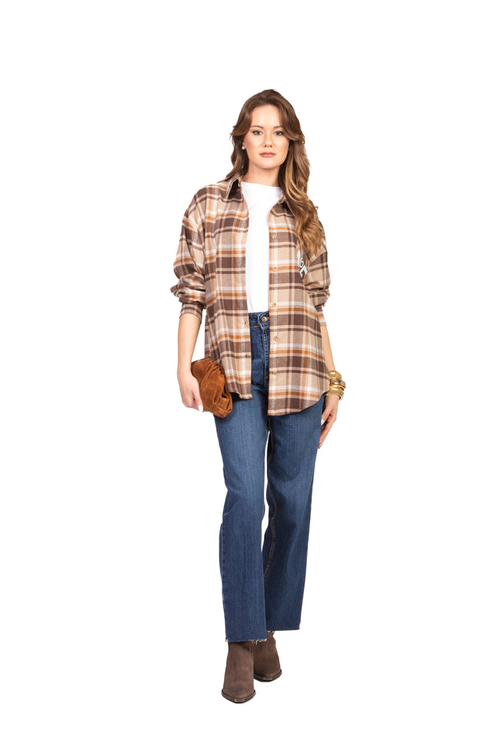 Tensione In - Camicia check flanella stampa n.5 Art. 26C1177