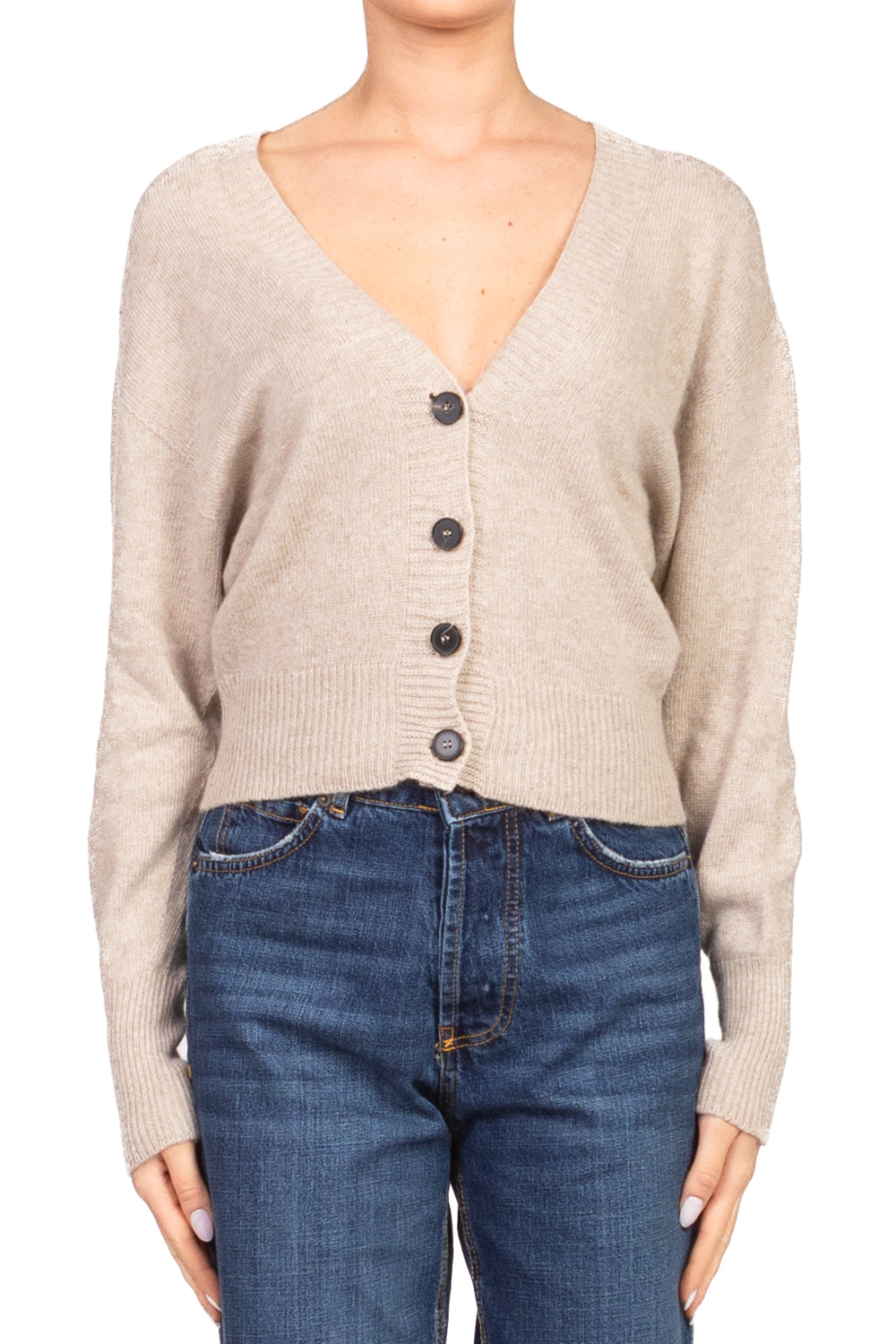 Vicolo - Cardigan crop scollo a v Art. 77282F