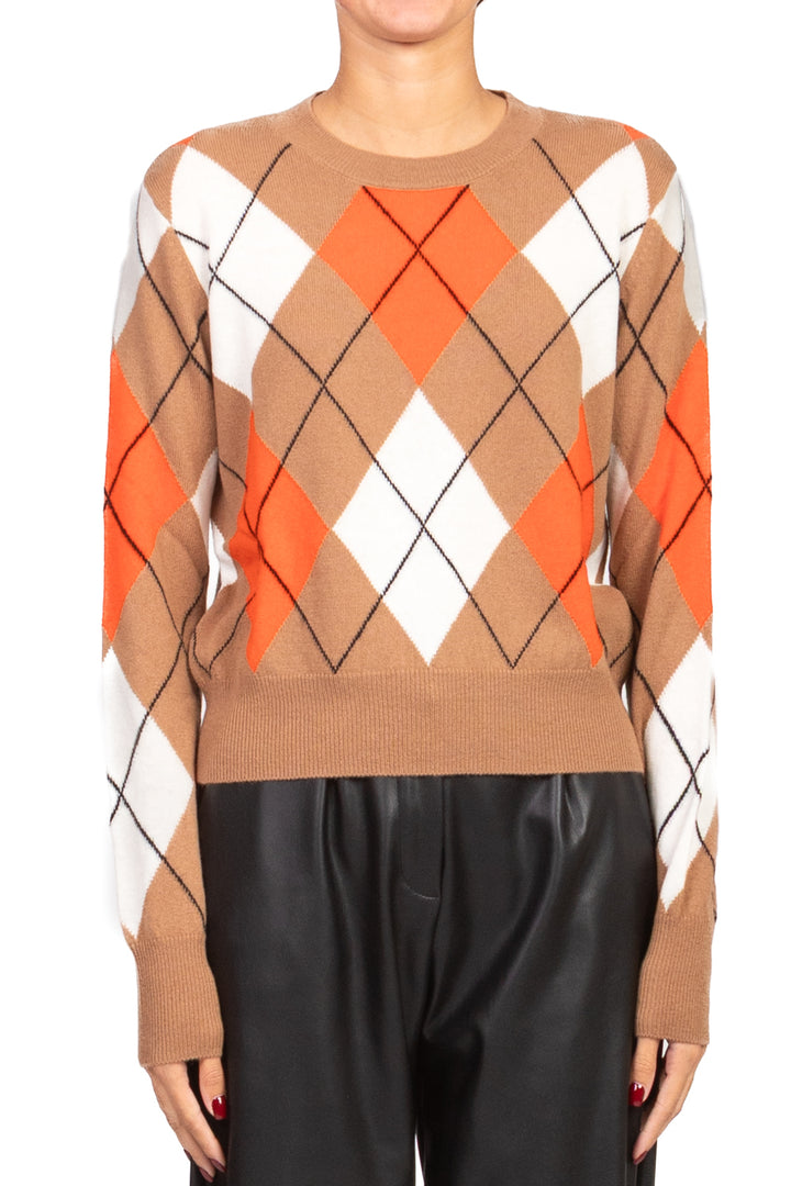 Tensione In - Maglia girocollo con rombi Art. WL1056