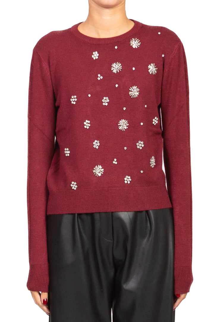 Have One - Maglia girocollo con applicazioni Art. MNC-P052