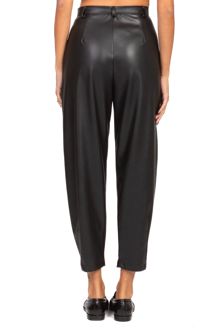 Dixie - Pantalone carrot ecopelle Art. P845Y162