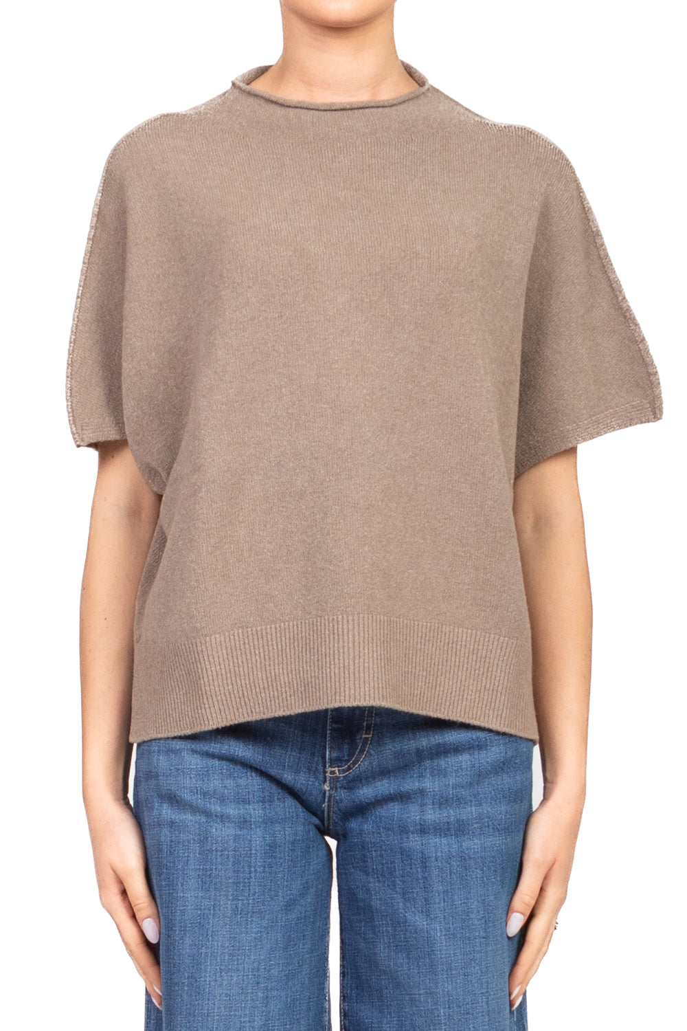 Kontatto - Maglia smanicata collo cratere Art. 3M0840CN