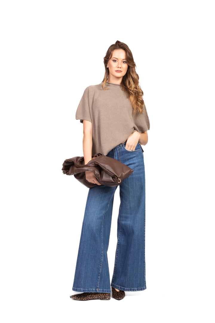 Kontatto - Maglia smanicata collo cratere Art. 3M0840CN