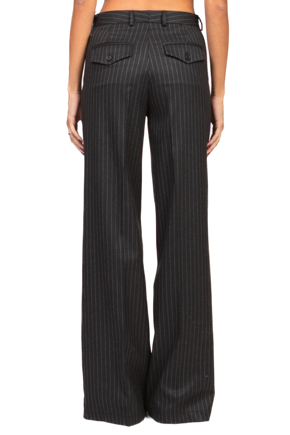 Vicolo - Pantalone palazzo gessato Art. TF1708