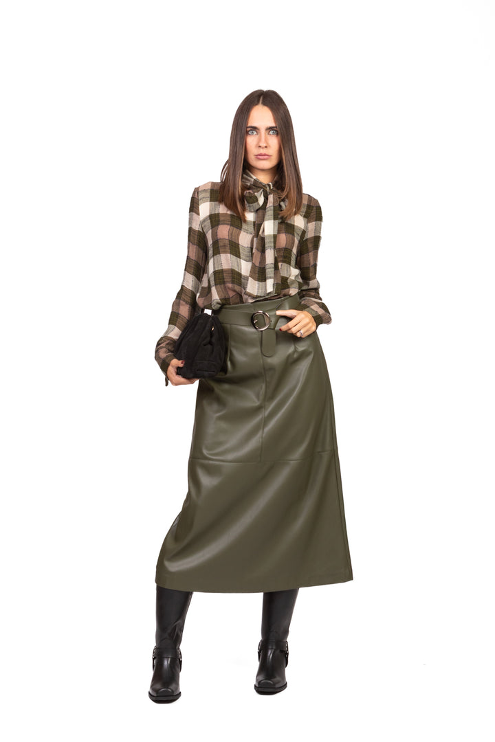 Have One - Camicia quadri con fiocco Art. CJK-P115