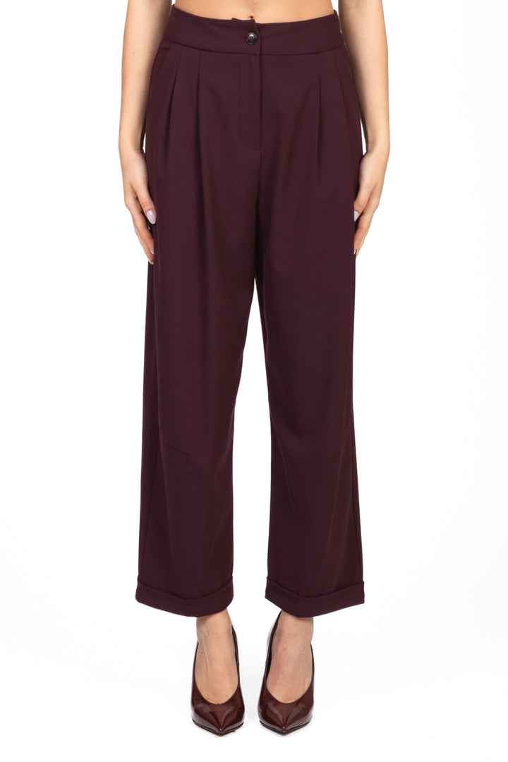 Tensione In - Pantalone baggy con pinces Art. 26P1209
