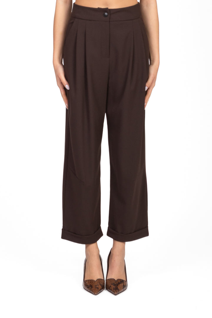 Tensione In - Pantalone baggy con pinces Art. 26P1209
