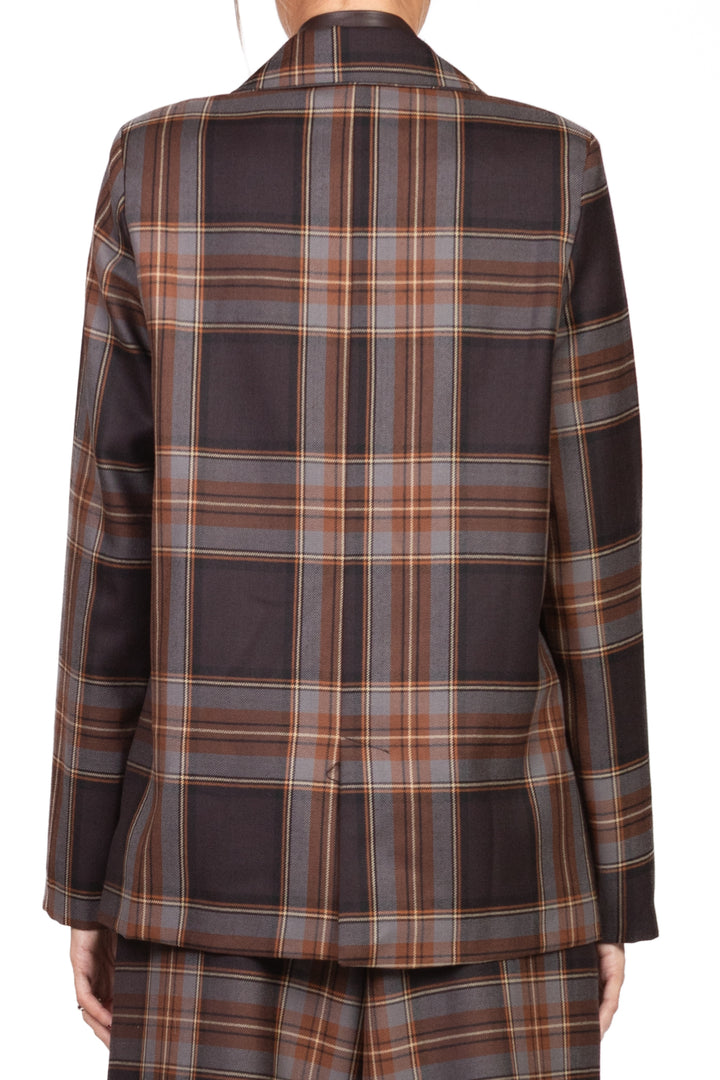 Tensione In - Giacca check con cravatta Art. TR1089