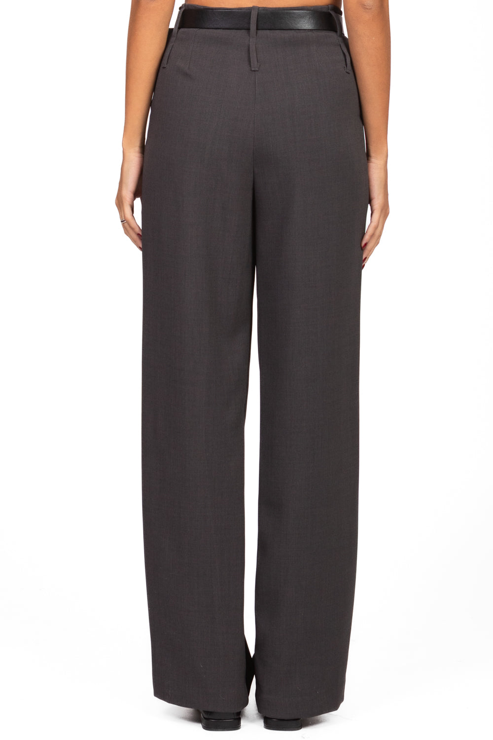 Vicolo - Pantalone palazzo con cintura Art. TF1688