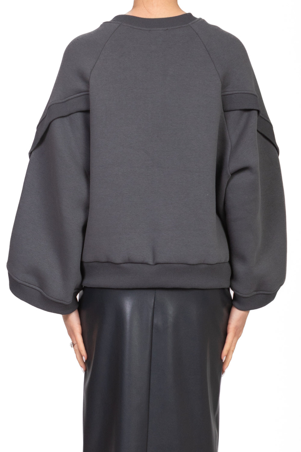 Dixie - Felpa girocollo manica ampia Art. F262Y034