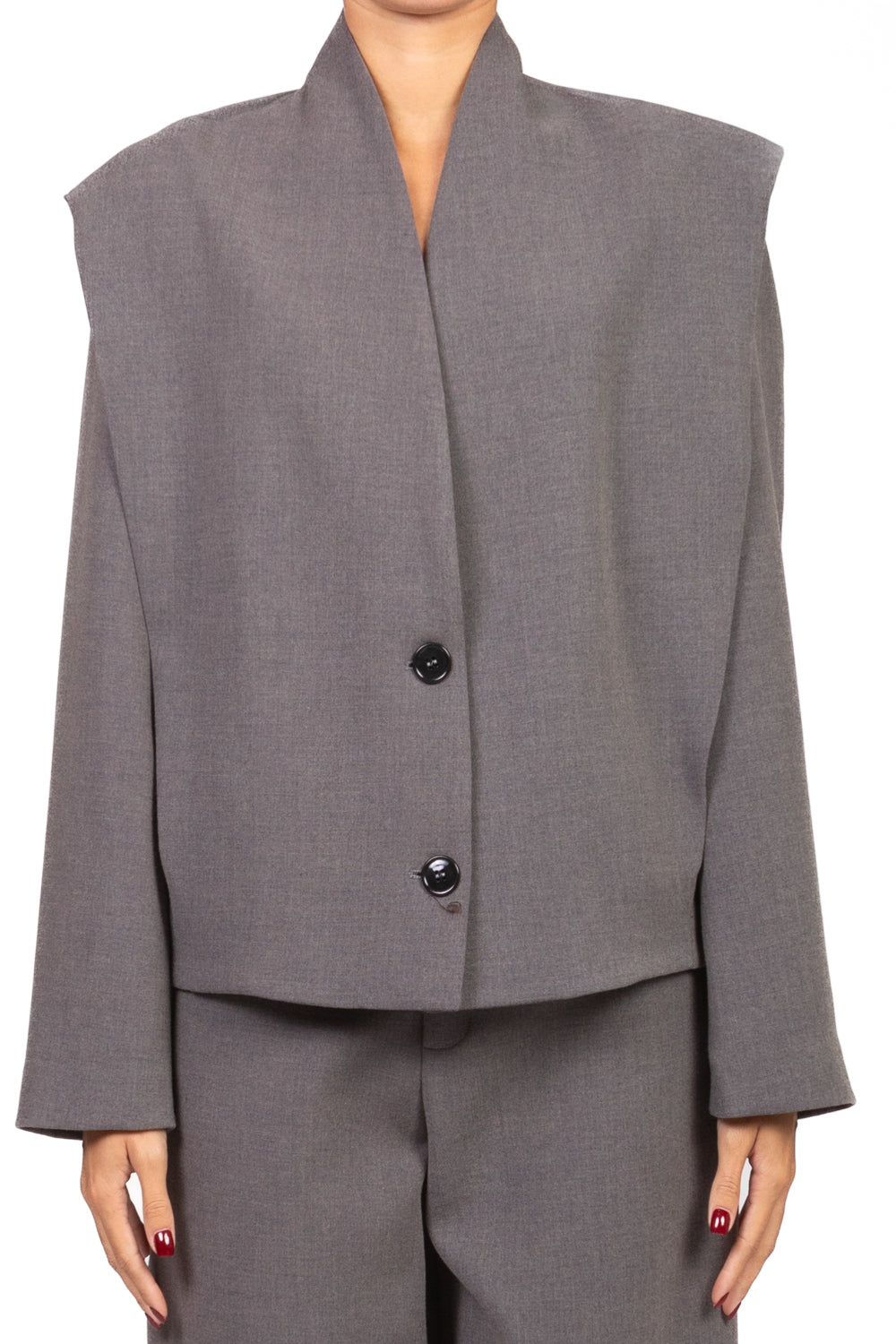 Dixie - Giacca un petto con spalline Art. J845Y051